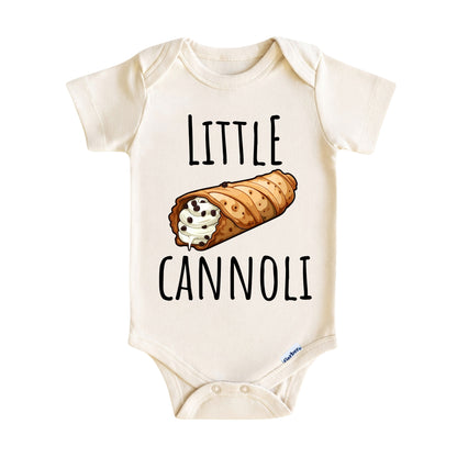 Little Cannoli Baby Onesie ® – Italian Baby Bodysuit for Boys and Girls