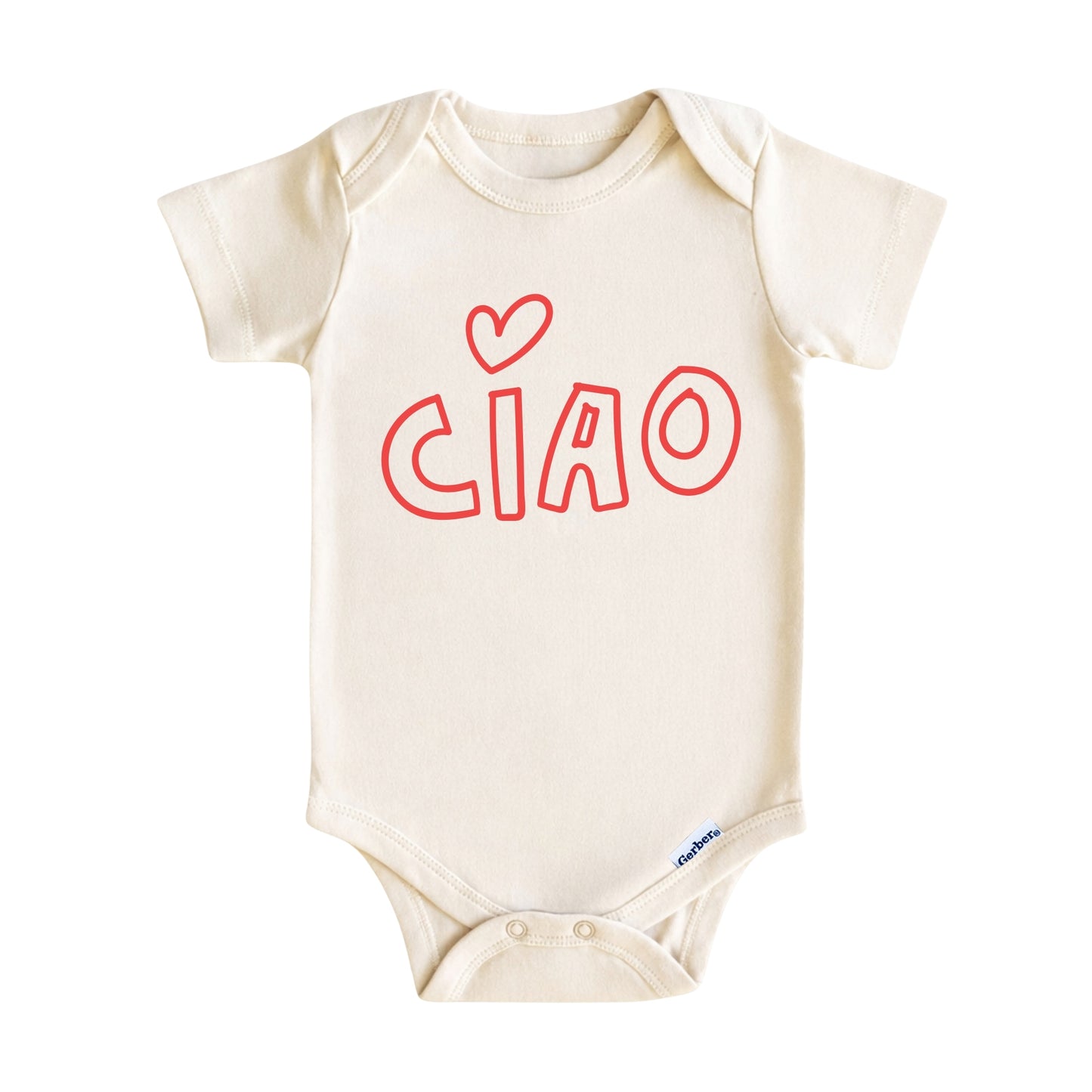 Ciao Baby Onesie ® – Italian Baby Bodysuit for Boys and Girls