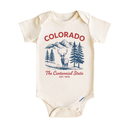 Colorado The Centennial State Kids T-Shirt