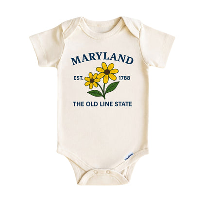Maryland State Floral Baby ONESIE®