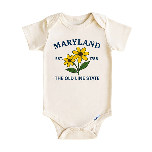Maryland State Floral Baby ONESIE®