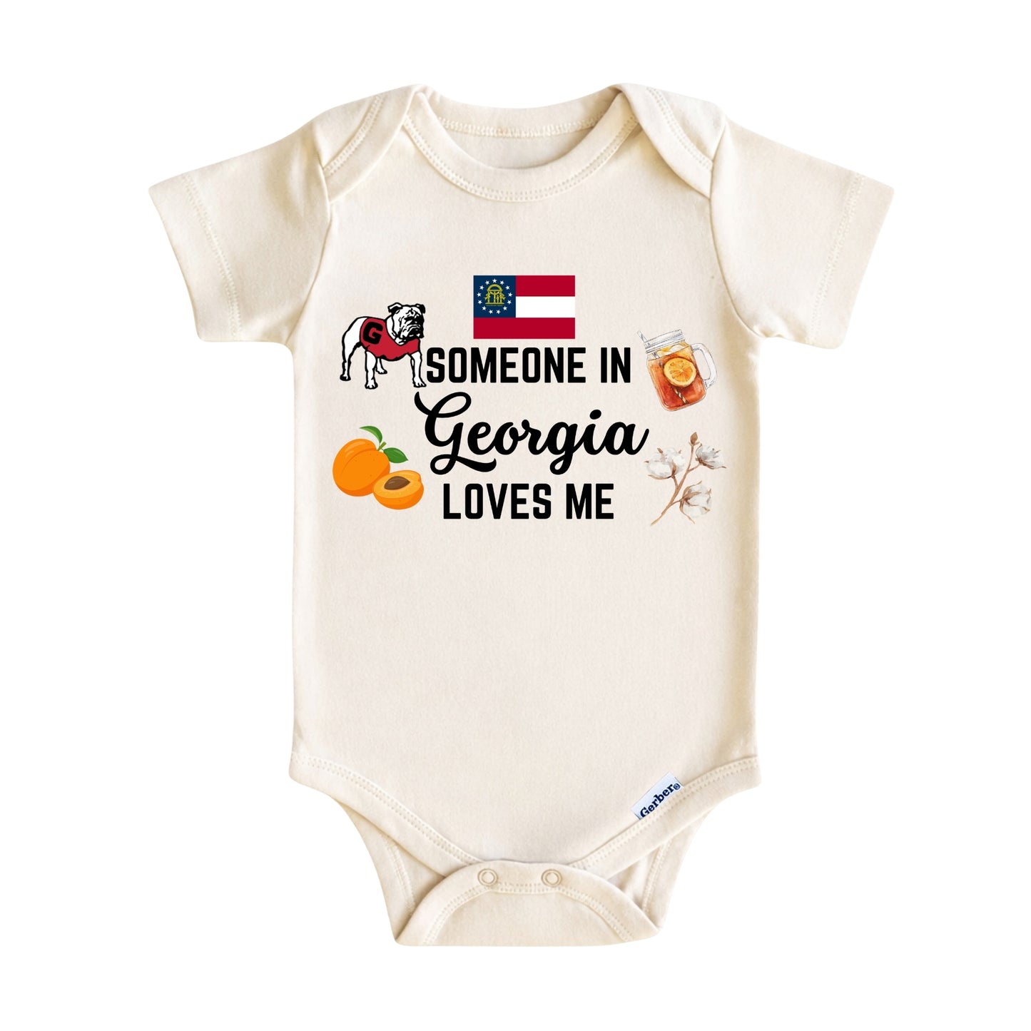 Someone in Georgia Loves Me Baby ONESIE®