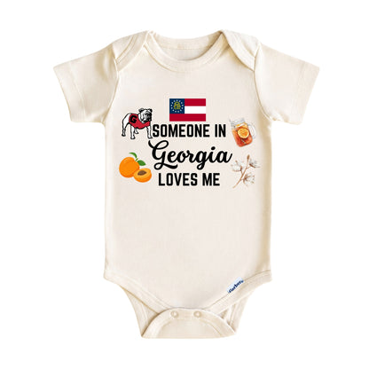Someone in Georgia Loves Me Baby ONESIE®