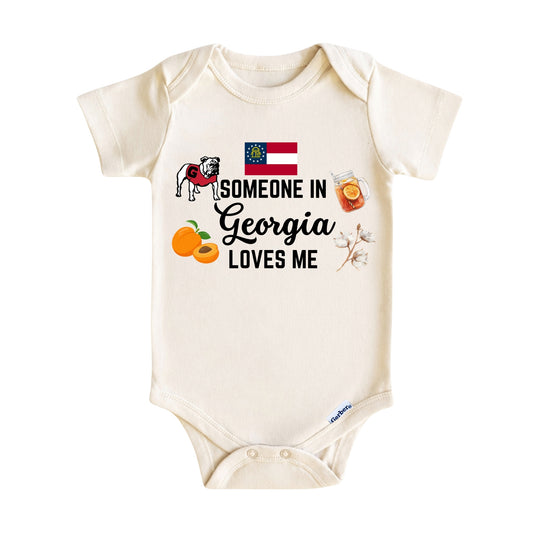 Someone in Georgia Loves Me Baby ONESIE®