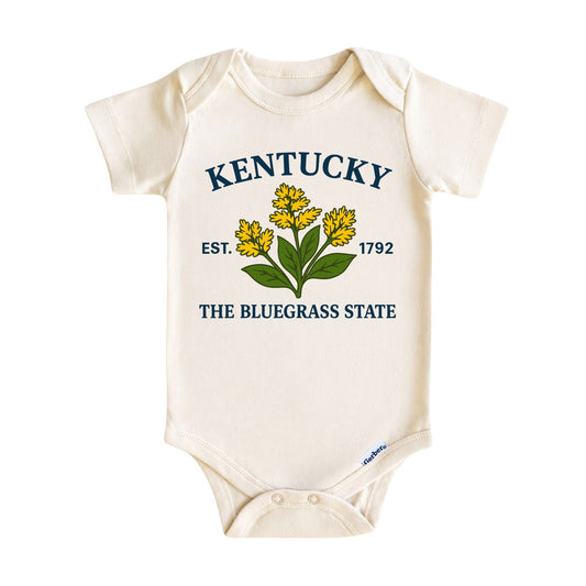 Kentucky State Floral Baby ONESIE®