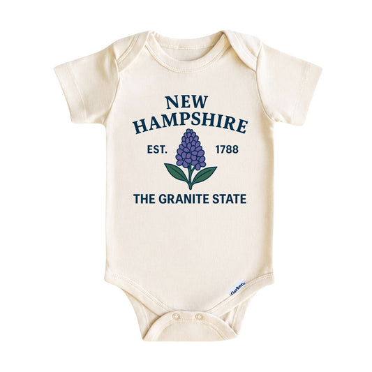 New Hampshire State Floral Baby ONESIE®
