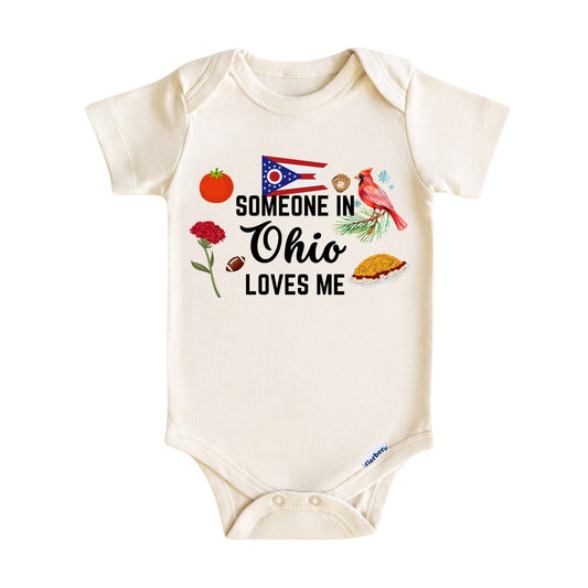 Someone in Ohio Loves Me Baby ONESIE®