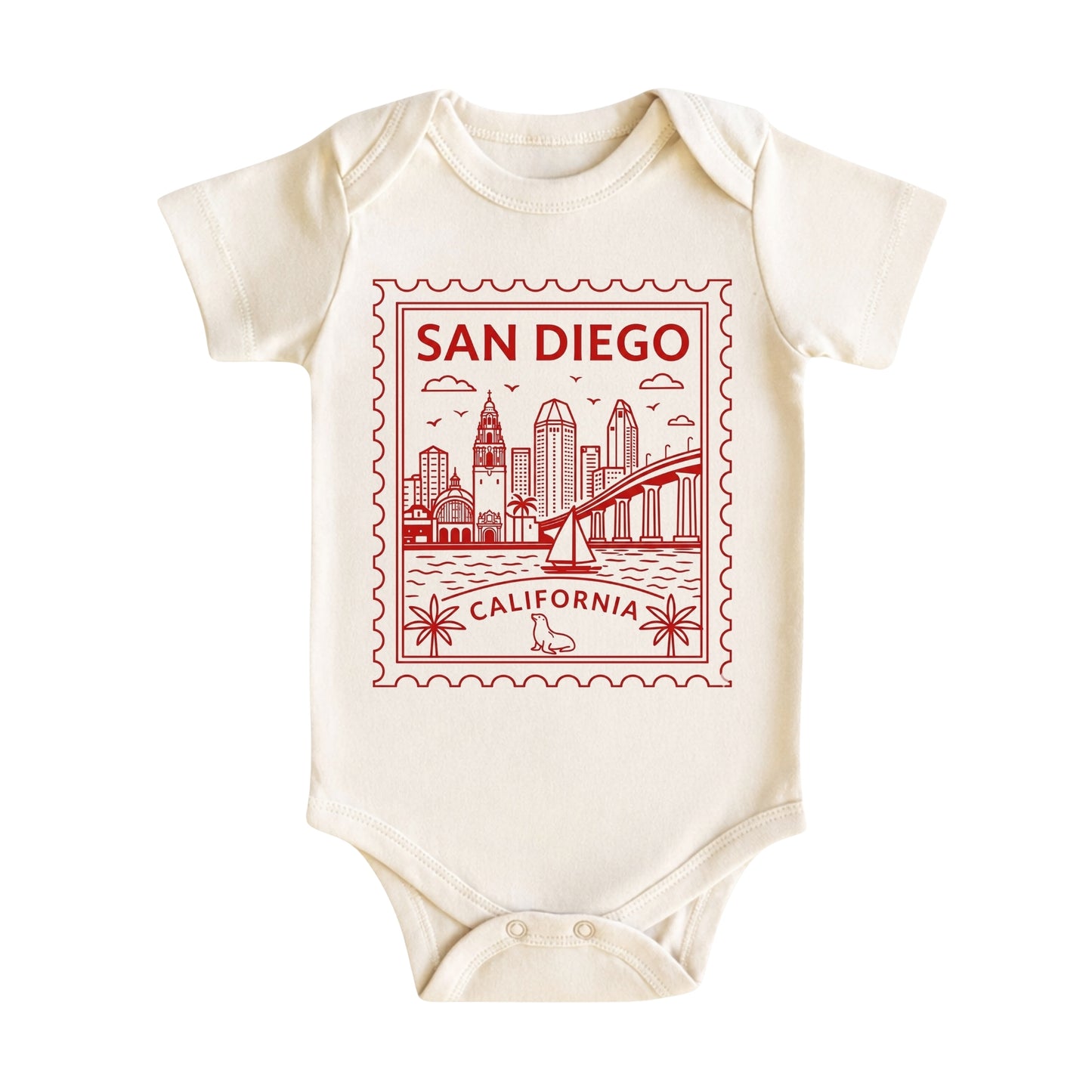 San Diego California Kids T-Shirt – Local City Gift for Boys and Girls