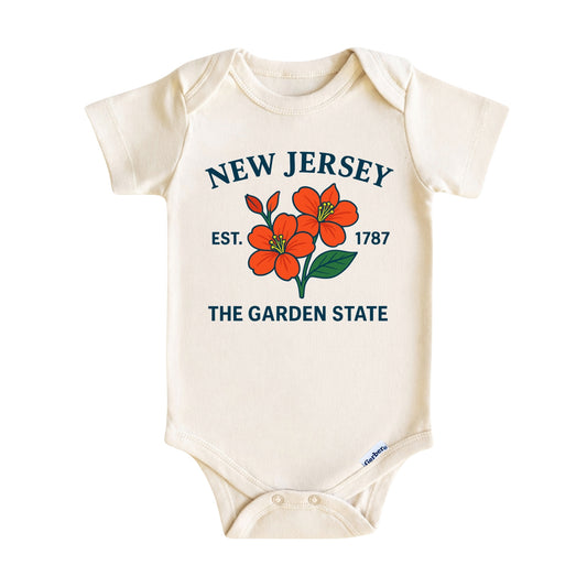 New Jersey State Floral Baby ONESIE®