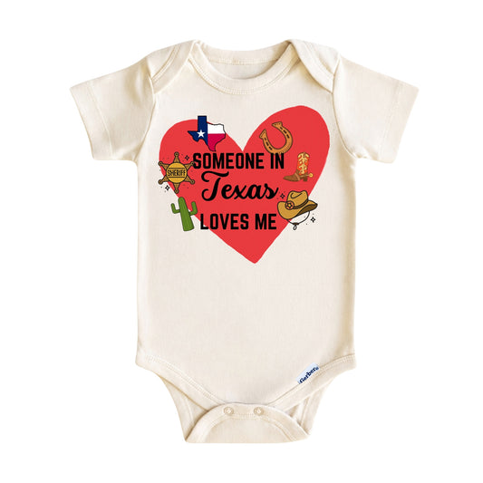 Someone in Texas Loves Me Baby ONESIE®