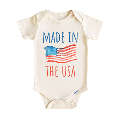 Made In The USA Baby Onesie ® - Baby Bodysuit for Boys and Girls