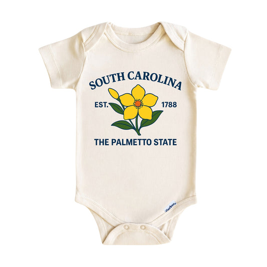 South Carolina State Floral Baby ONESIE®