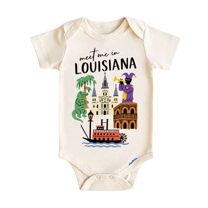 Louisiana Baby Onesie® - Kids Vacation T-Shirt