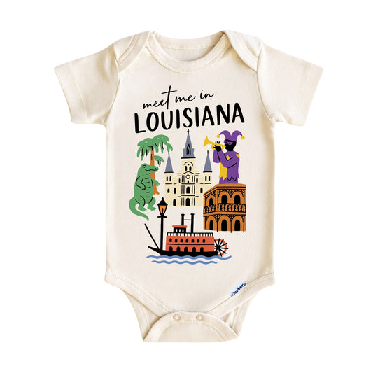 Louisiana Baby Onesie® - Kids Vacation T-Shirt