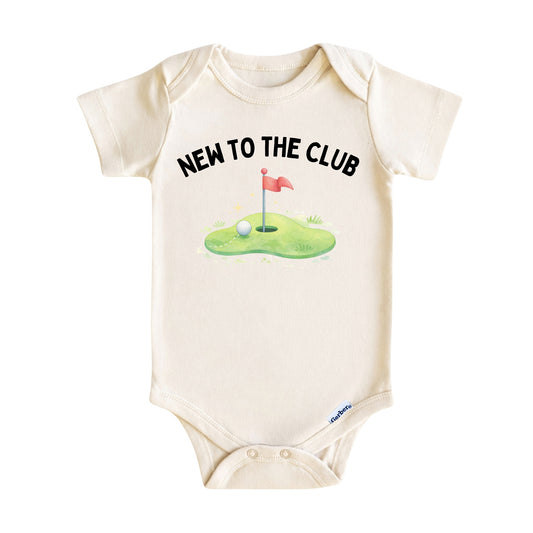New to the Club Baby Golf ONESIE®