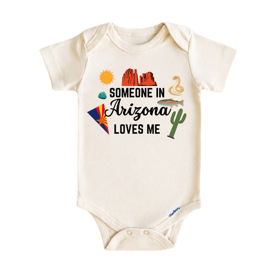 Someone in Arizona Loves Me Baby ONESIE®