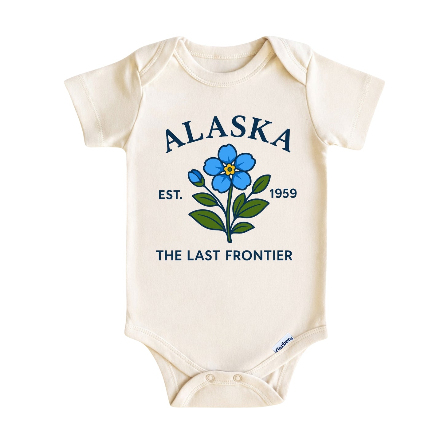 Alaska State Floral Baby ONESIE®