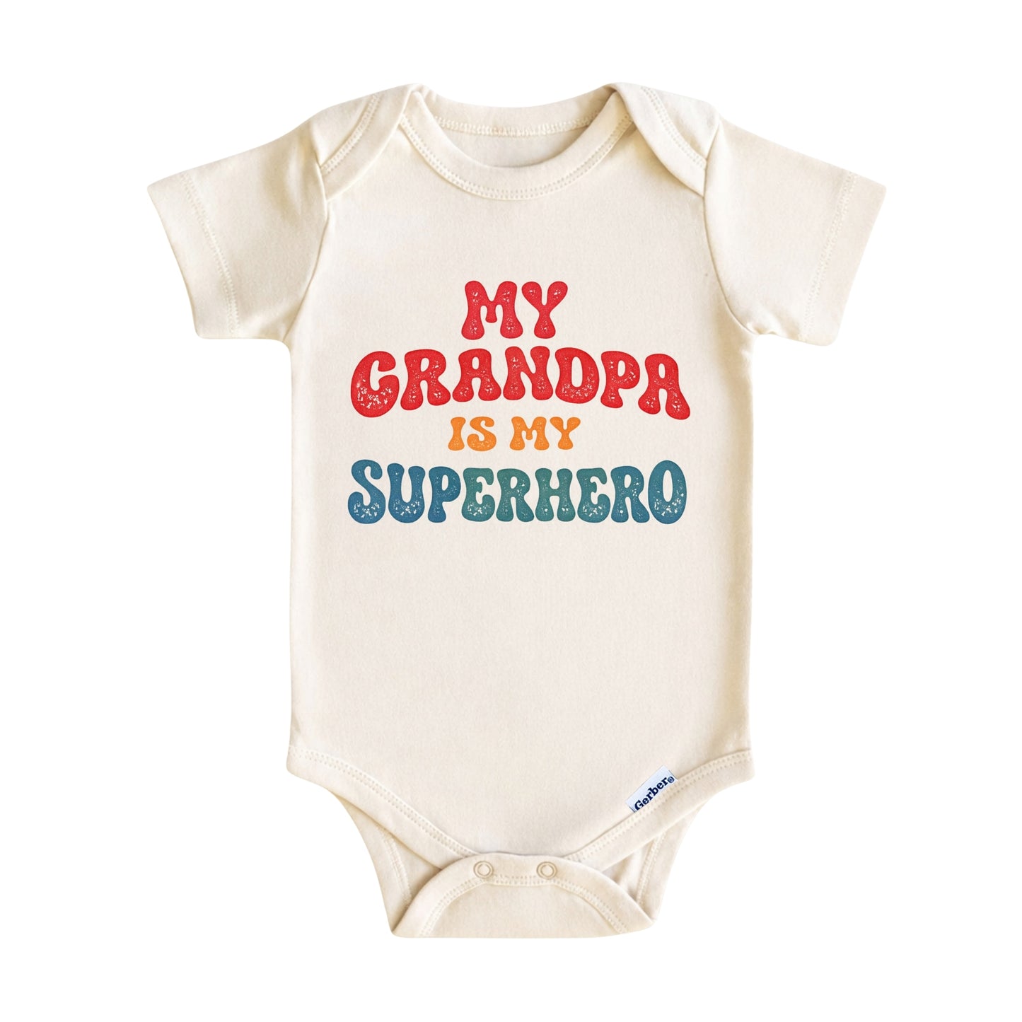 My Grandpa Is My Superhero ONESIE ®, Baby Bodysuit for Boys Girls