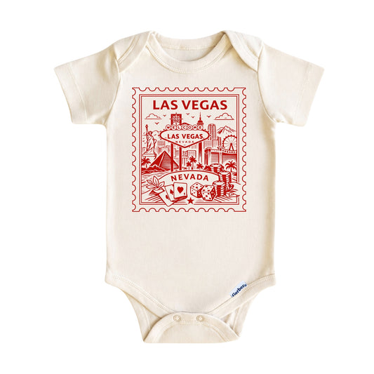 Las Vegas Nevada Baby Vintage Postage Stamp ONESIE®