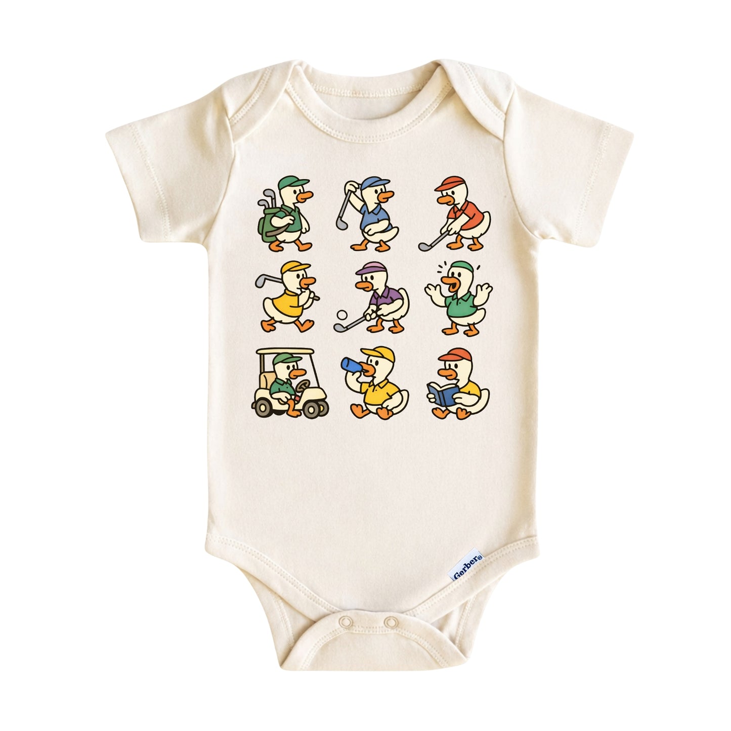 Golf Ducks Kids T-Shirt