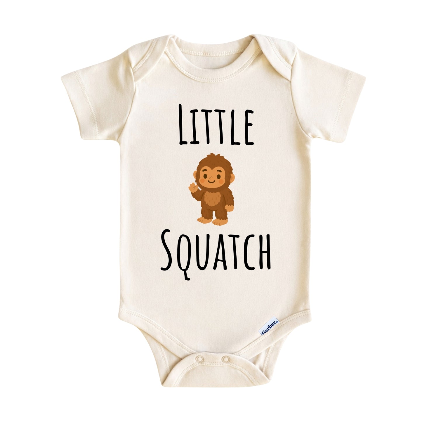 Little Squatch Baby Onesie ® – Bigfoot Baby Bodysuit for Boys and Girls