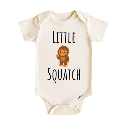 Little Squatch Baby Onesie ® – Bigfoot Baby Bodysuit for Boys and Girls