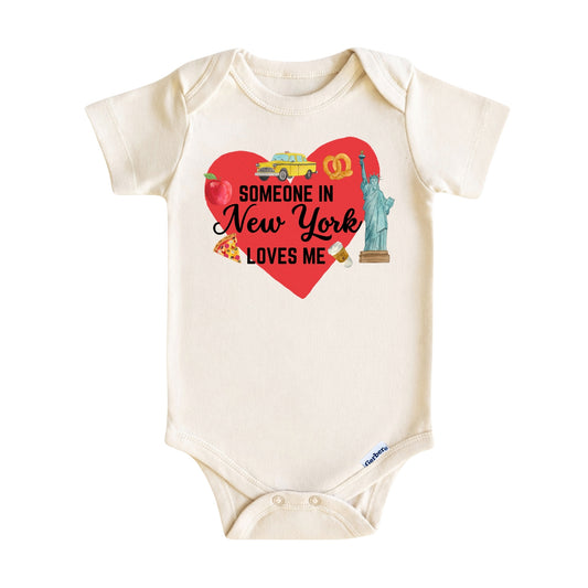 Someone in New York Loves Me Baby ONESIE®