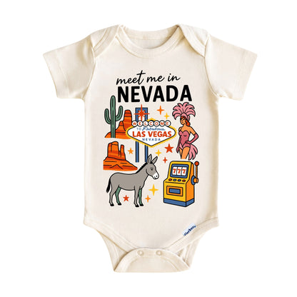 Nevada Baby Onesie® - Las Vegas Kids Vacation T-Shirt