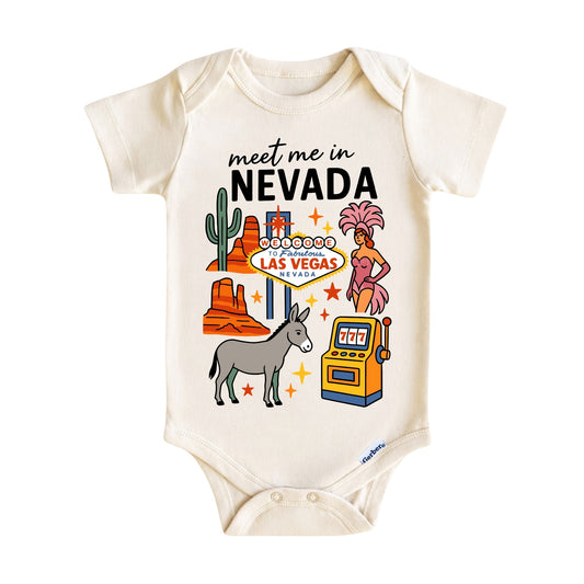 Nevada Baby Onesie® - Las Vegas Kids Vacation T-Shirt