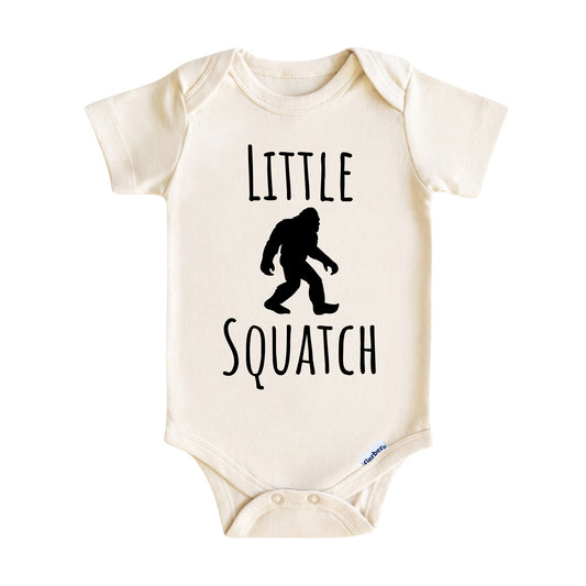 Little Squatch Baby Onesie ® – Bigfoot Baby Bodysuit for Boys and Girls