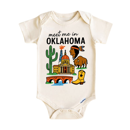 Oklahoma Baby Onesie® - Kids Vacation T-Shirt