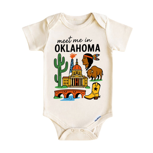 Oklahoma Baby Onesie® - Kids Vacation T-Shirt