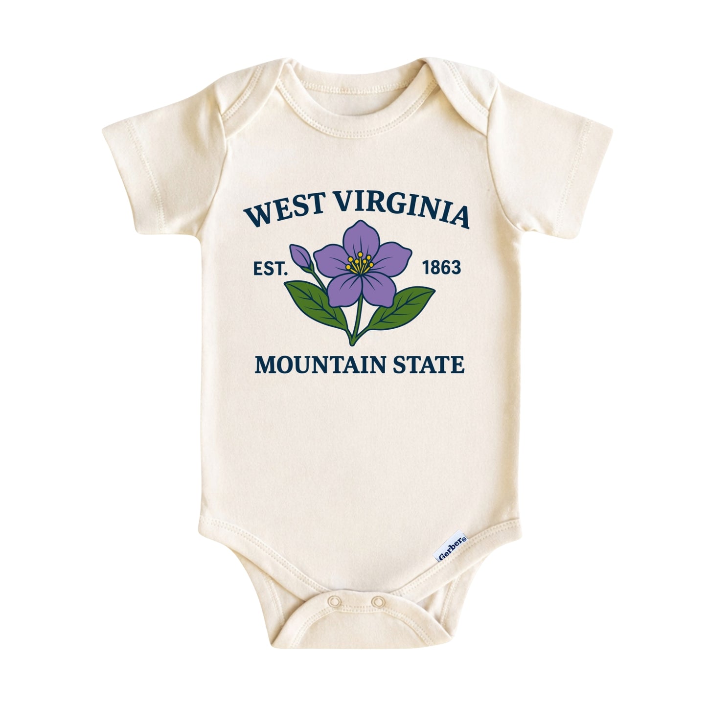 West Virginia State Floral Baby ONESIE®