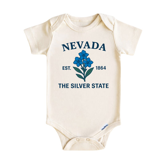 Nevada State Floral Baby ONESIE®
