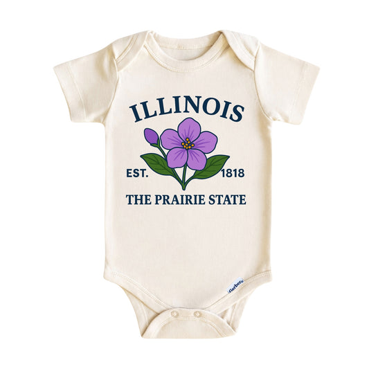 Illinois State Floral Baby ONESIE®