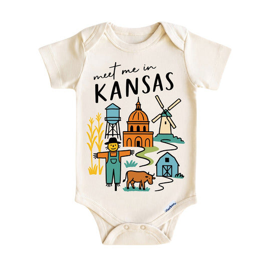 Kansas Baby Onesie® - Kids Vacation T-Shirt