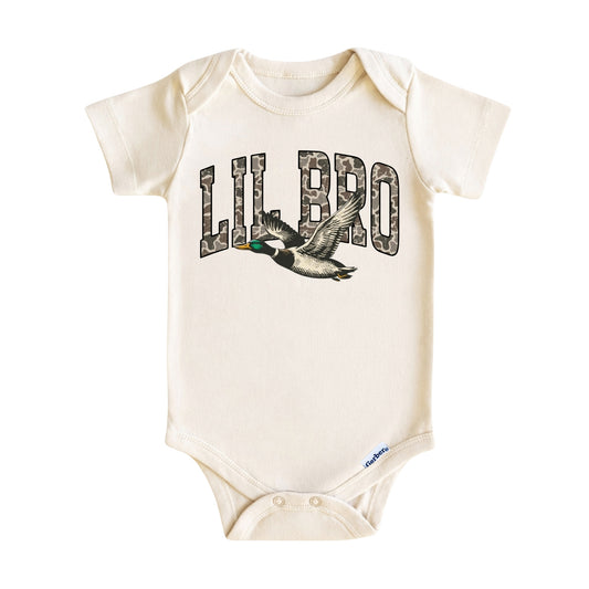 Lil Bro Mallard Duck Hunting Baby ONESIE®