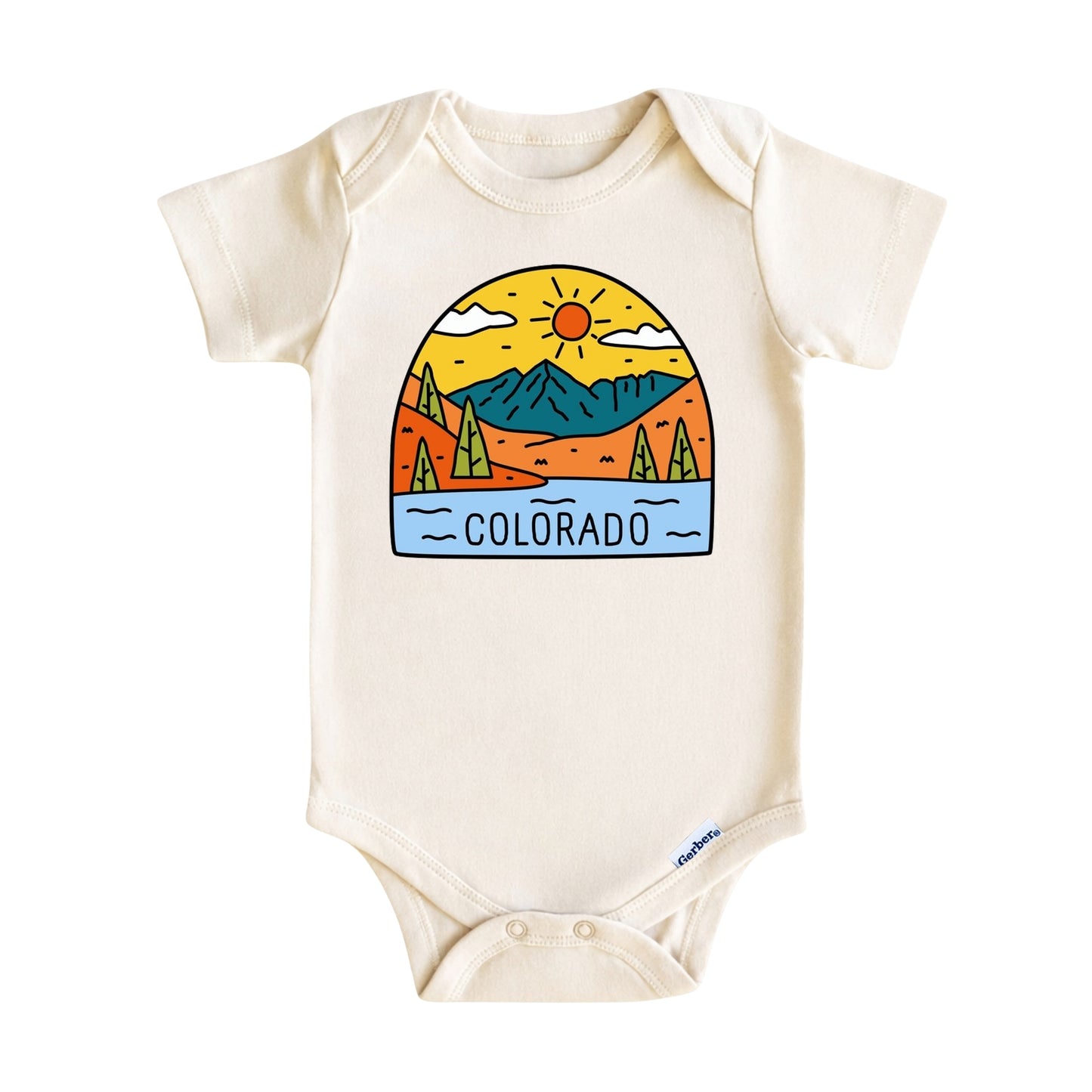 Colorado Mountain Adventure Kids T-Shirt