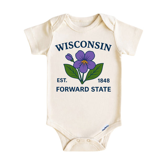 Wisconsin State Floral Baby ONESIE®