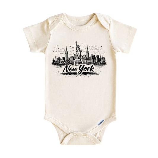 New York City Skyline Baby ONESIE®