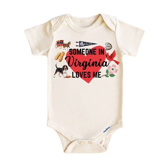 Someone in Virginia Loves Me Baby ONESIE®