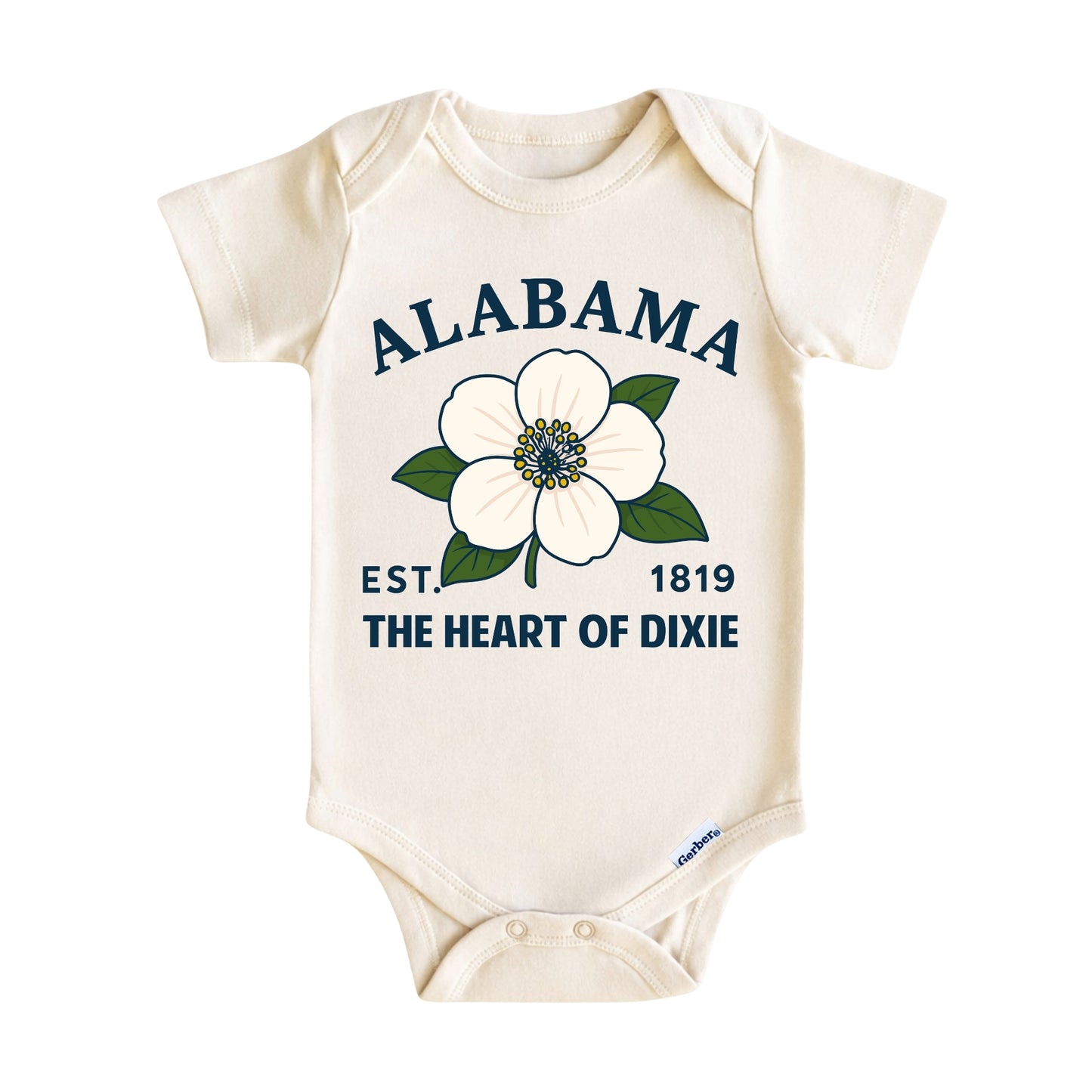 Alabama State Floral Baby ONESIE®
