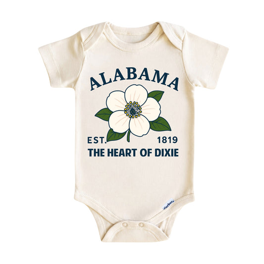 Alabama State Floral Baby ONESIE®