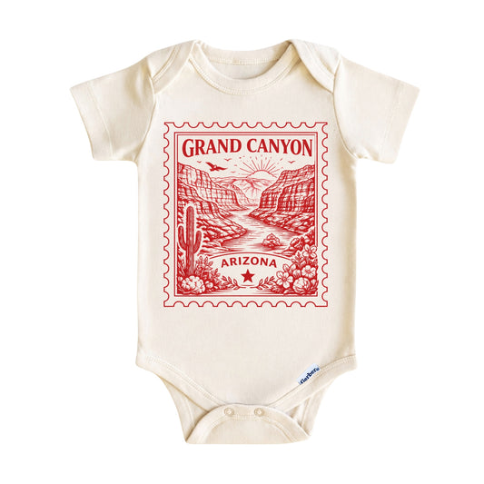 Grand Canyon Arizona Baby Vintage Postage Stamp ONESIE®