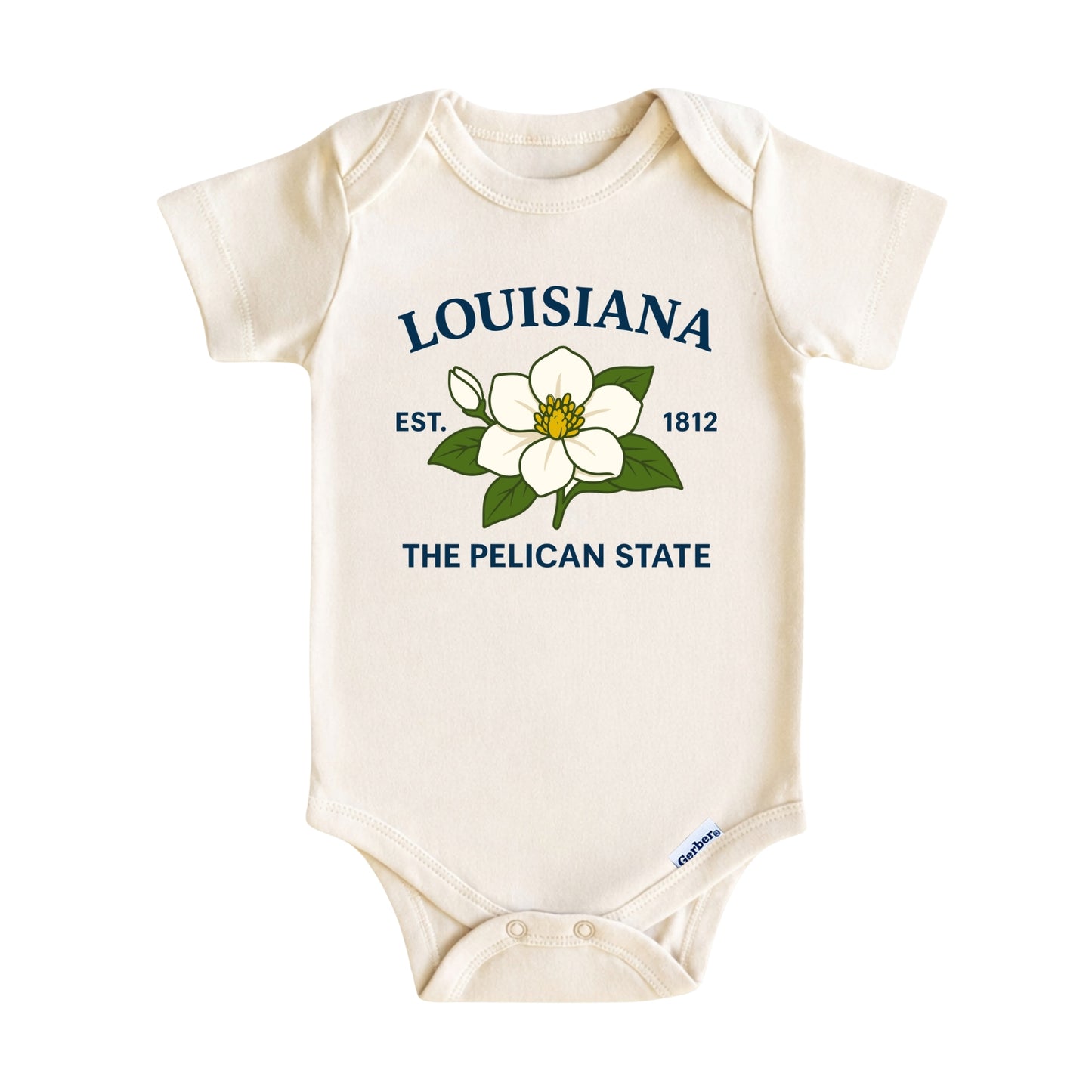 Louisiana Magnolia Flower Kids T-Shirt