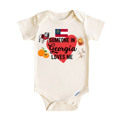 Someone in Georgia Loves Me Baby ONESIE®