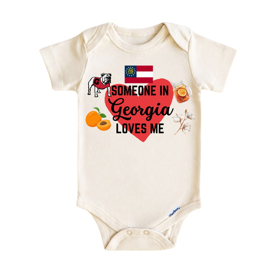 Someone in Georgia Loves Me Baby ONESIE®