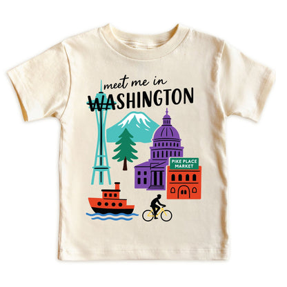 Washington Baby Onesie® - Kids Vacation T-Shirt