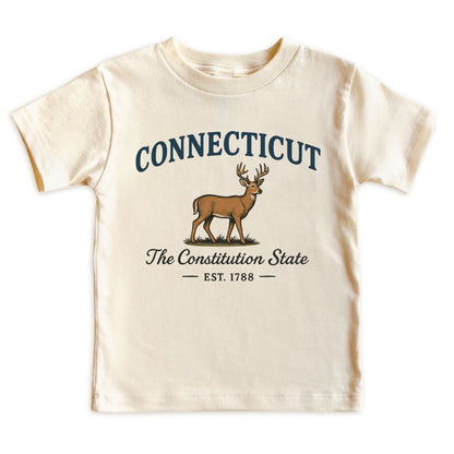 Connecticut Baby Bodysuit for Baby Boys and Girls