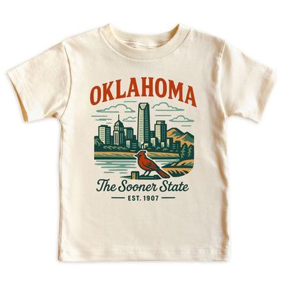 Oklahoma Baby Bodysuit